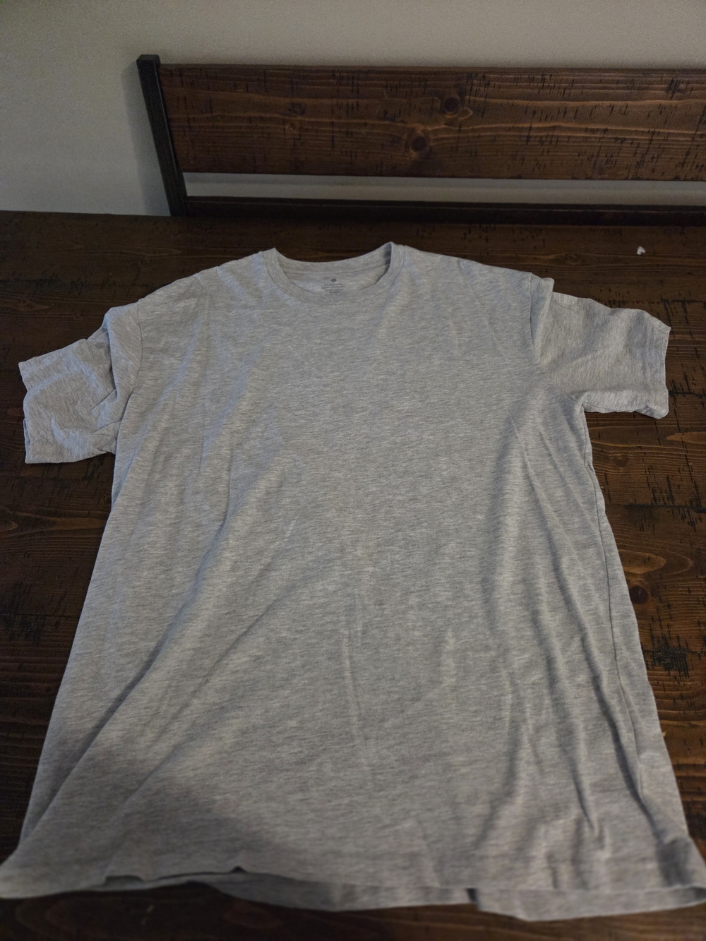 Men's Classic Crew Neck T-Shirt - Light Gray